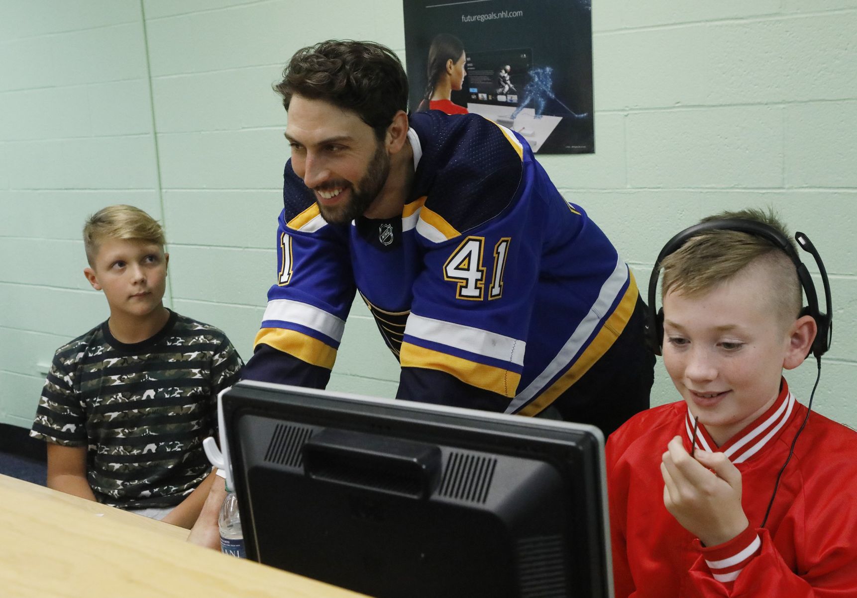 The St. Louis Blues team with Parkway Schools